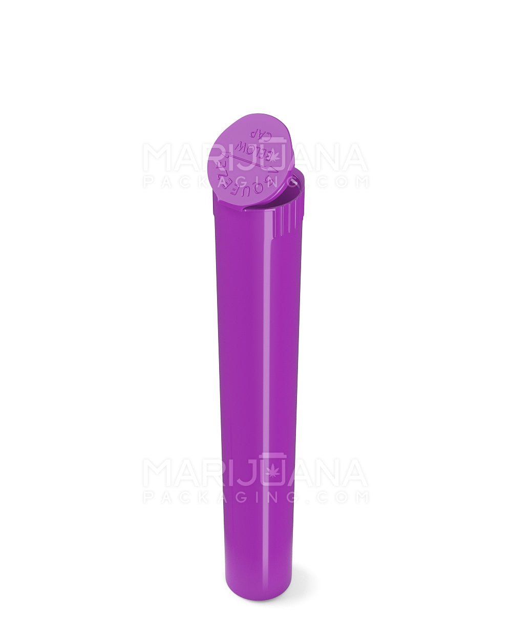 Child Resistant | King Size Pop Top Opaque Plastic Pre-Roll Tubes | 116mm - Purple - 1000 Count - 7