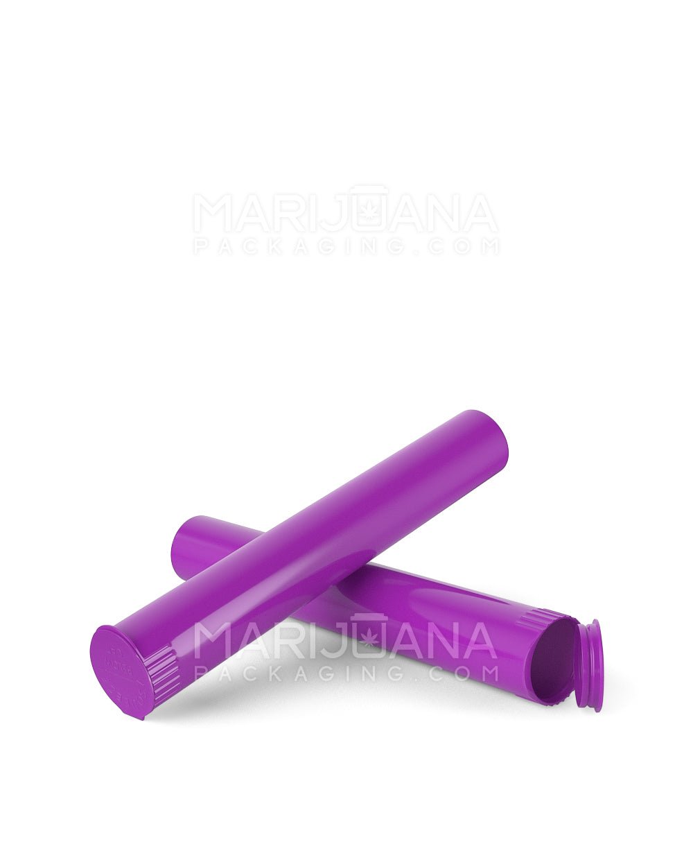Child Resistant | King Size Pop Top Opaque Plastic Pre-Roll Tubes | 116mm - Purple - 1000 Count - 3