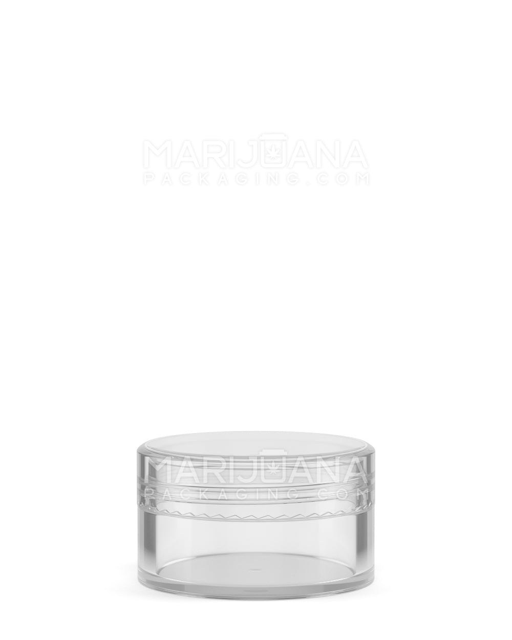 Clear Concentrate Containers w/ Screw Top Cap | 15mL - Plastic - 200 Count