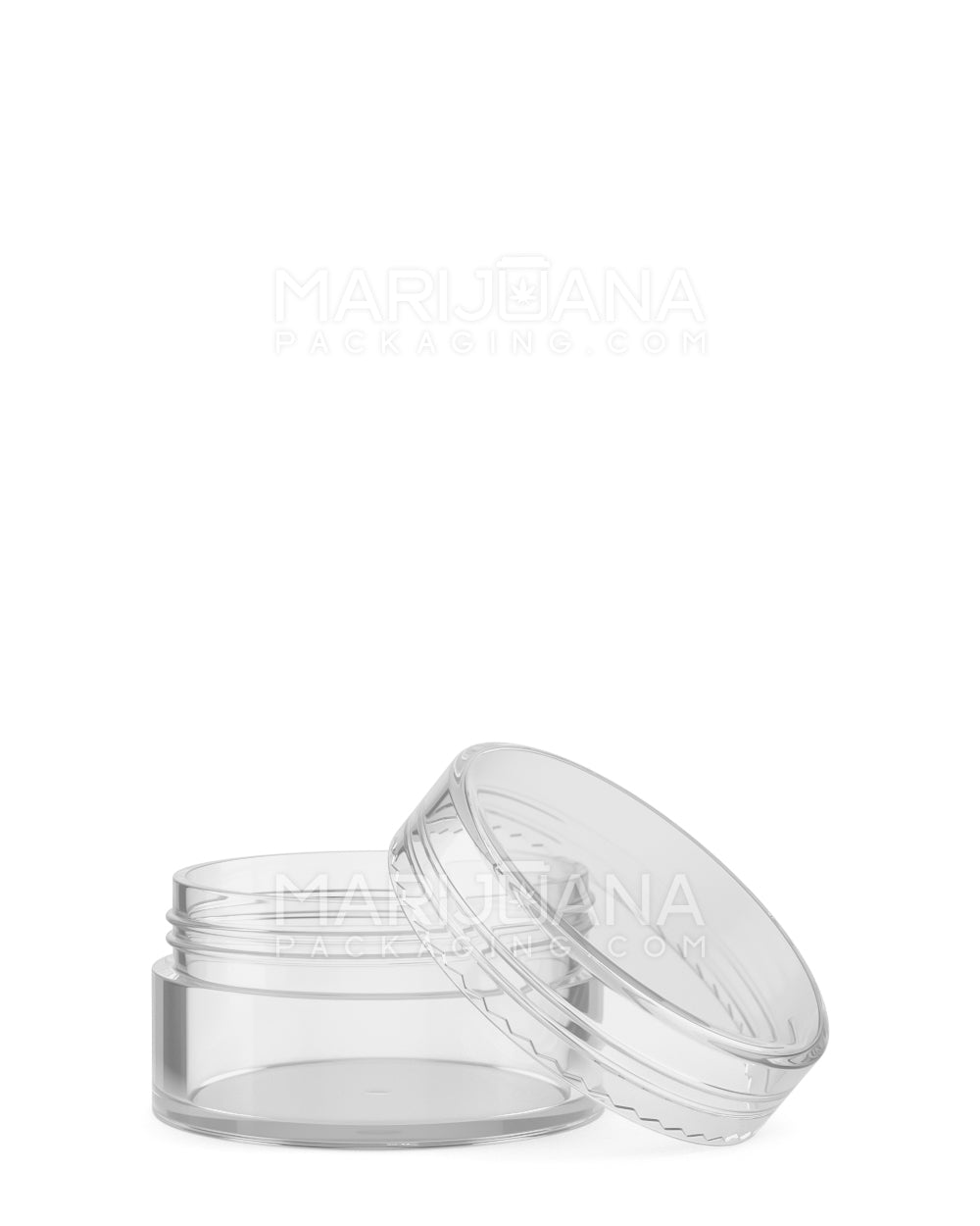 Clear Concentrate Containers w/ Screw Top Cap | 15mL - Plastic - 200 Count
