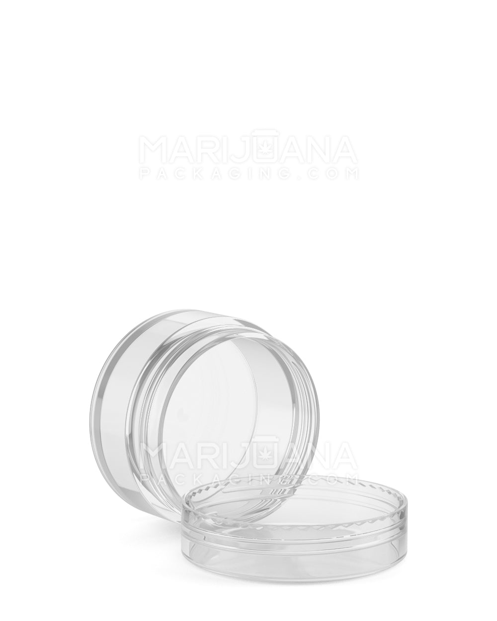 Clear Concentrate Containers w/ Screw Top Cap | 15mL - Plastic - 200 Count