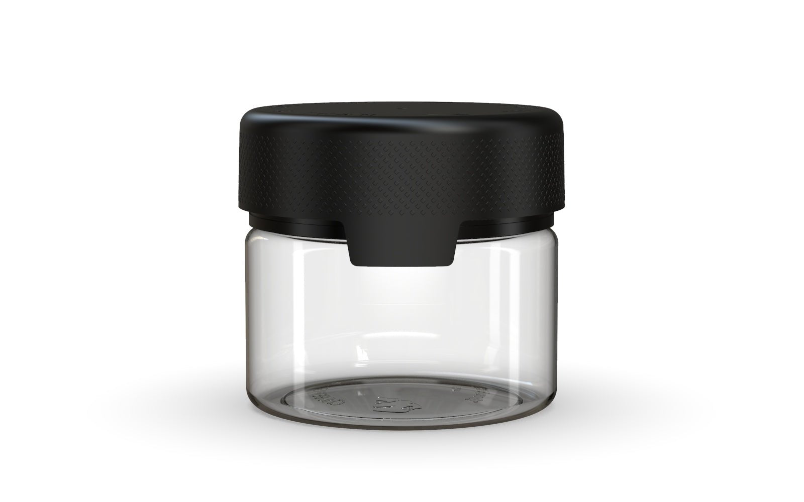 10oz Chubby Gorilla CLR Aviator Container with Black Closure