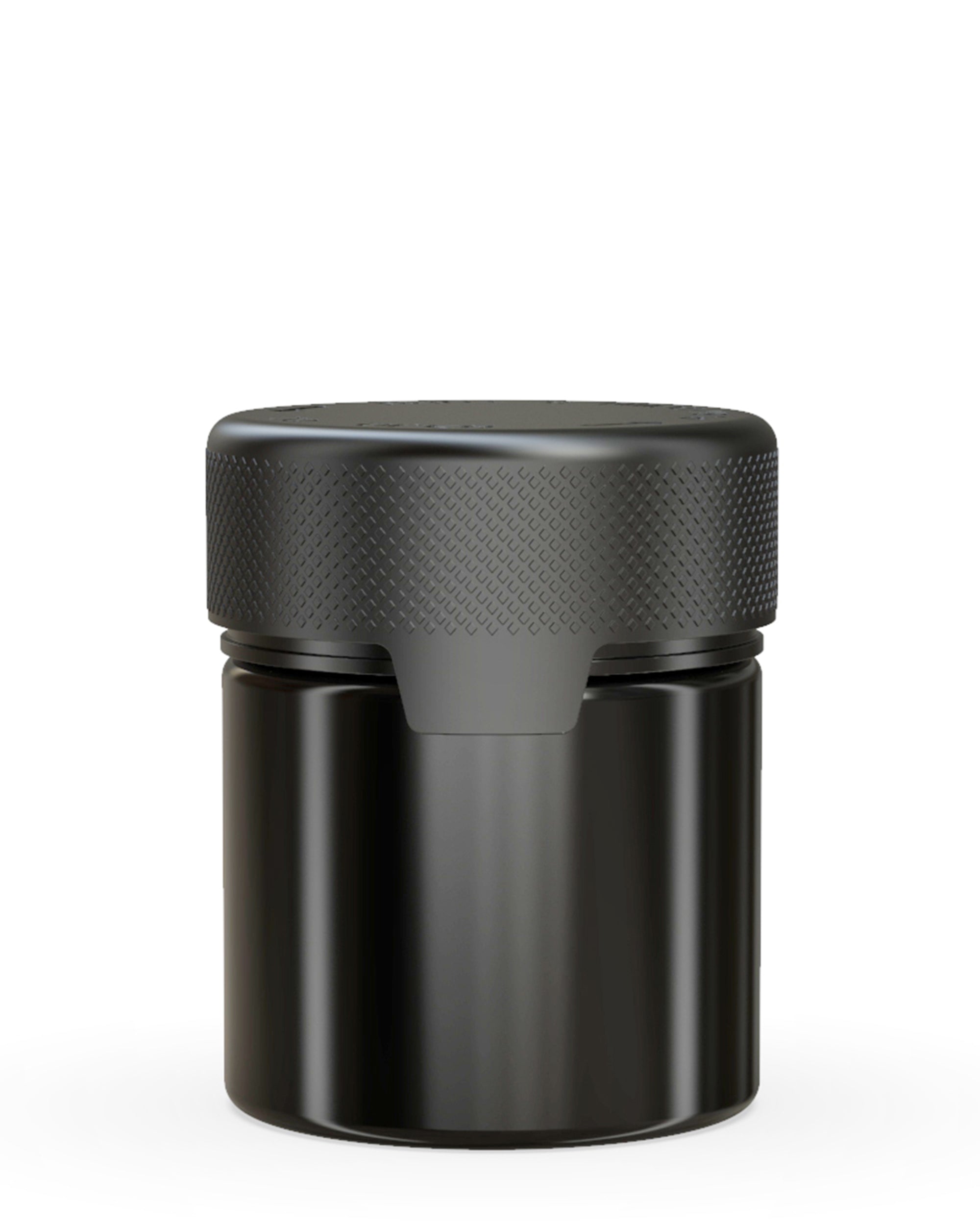 CHUBBY GORILLA Child Resistant Black Plastic Aviator Container w/ Black Cap | 90mL - 3oz | Sample