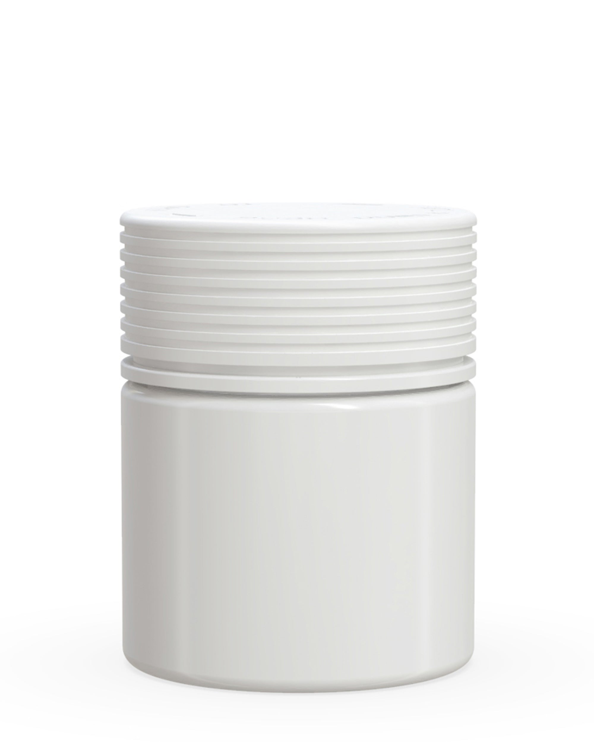 3oz Chubby Gorilla Spiral Plastic Jars with White Cap