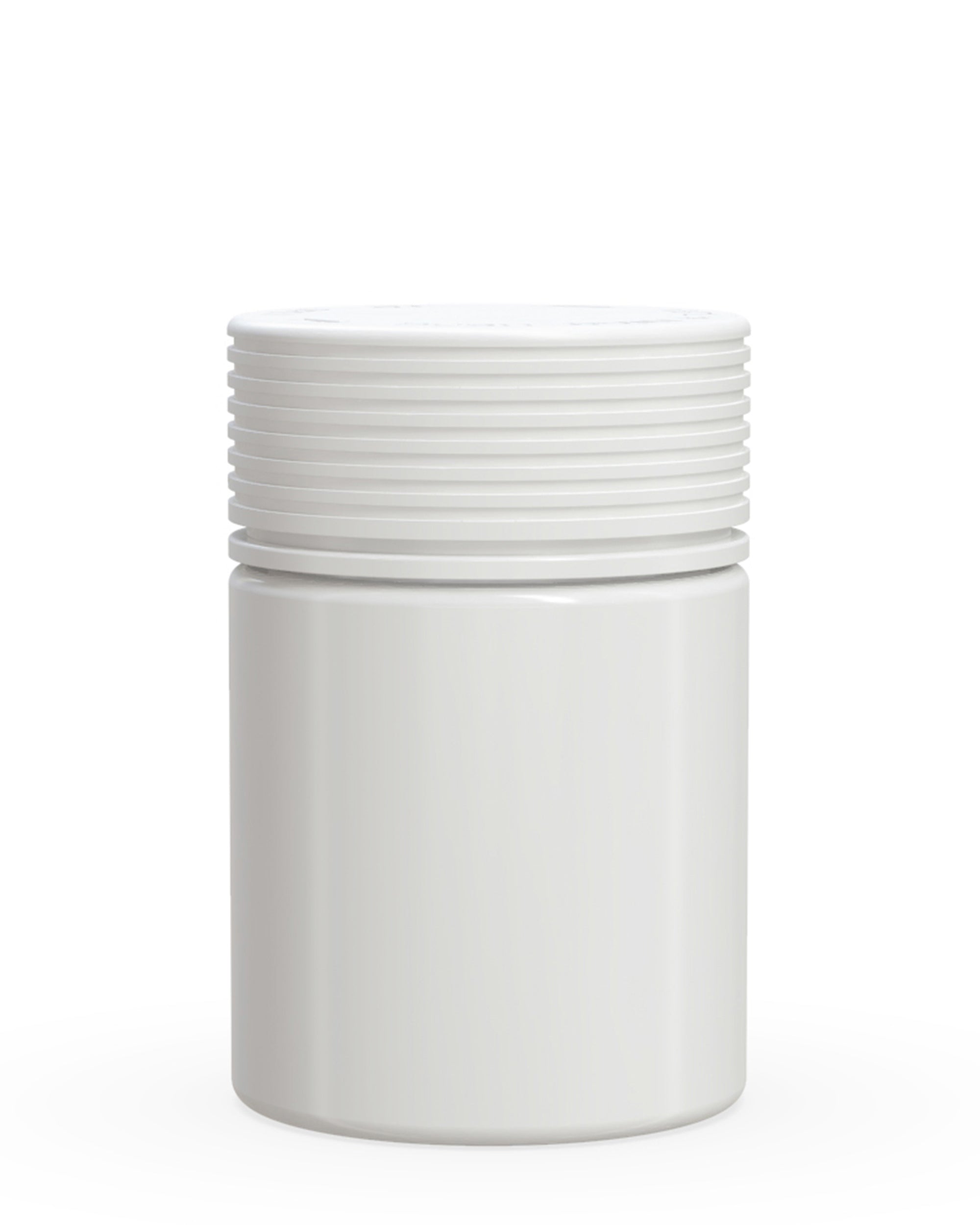 CHUBBY GORILLA | Child Resistant White Plastic Spiral Jar w/ White Cap | 55mm - 4oz - 400 Count