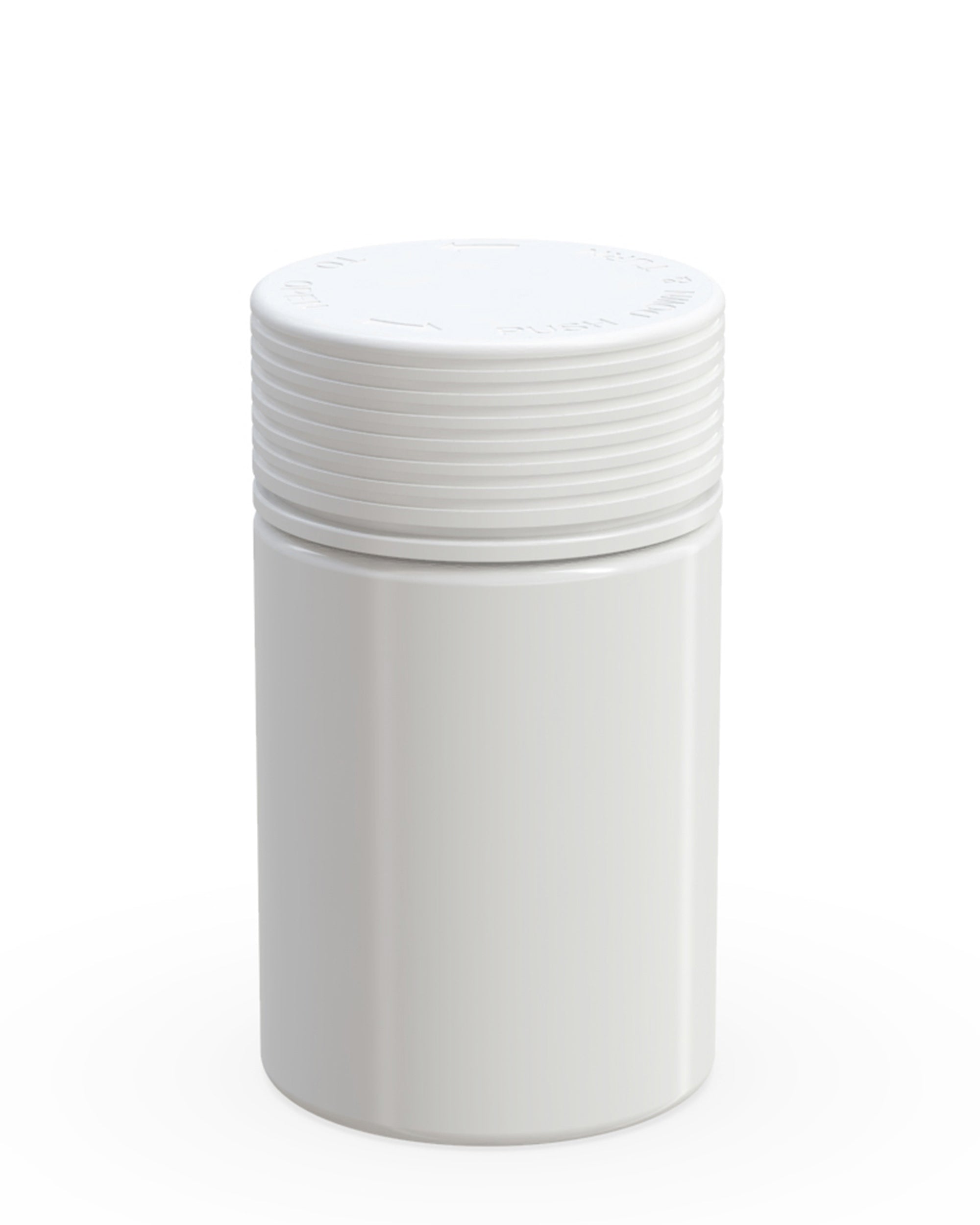 CHUBBY GORILLA | Child Resistant White Plastic Spiral Jar w/ White Cap | 55mm - 5oz - 300 Count