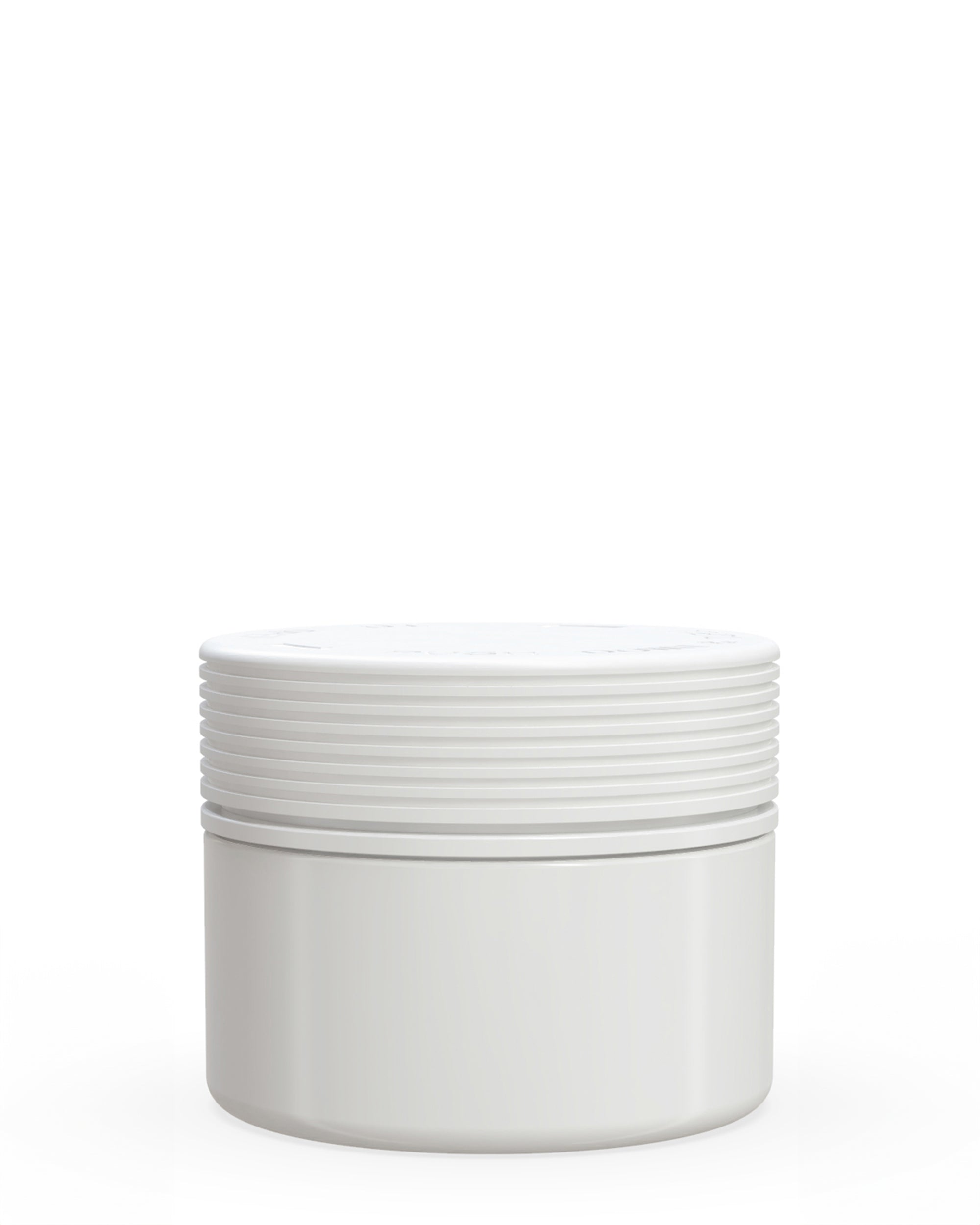 CHUBBY GORILLA | Child Resistant White Plastic Spiral XL Jar w/ White Cap | 92.5mm - 7.5oz - 100 Count