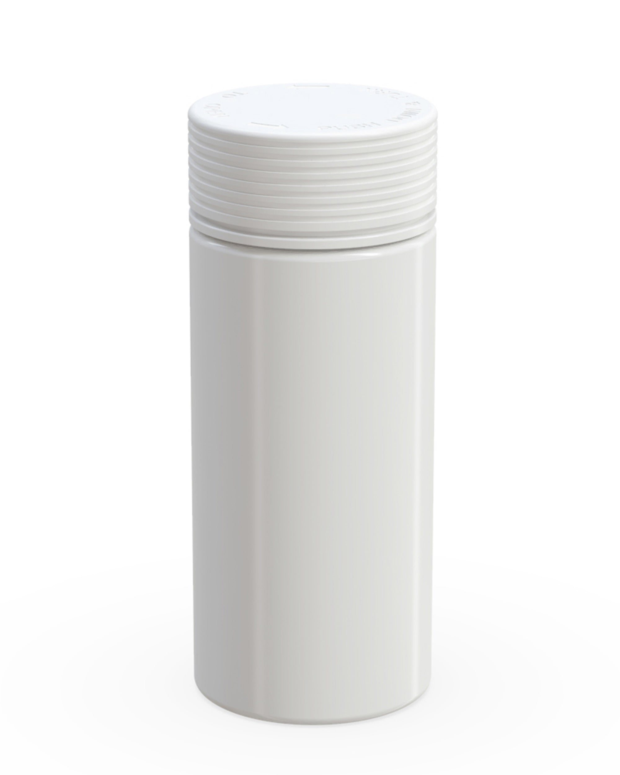 CHUBBY GORILLA | Child Resistant White Plastic Spiral Jar w/ White Cap | 55mm - 8oz - 300 Count