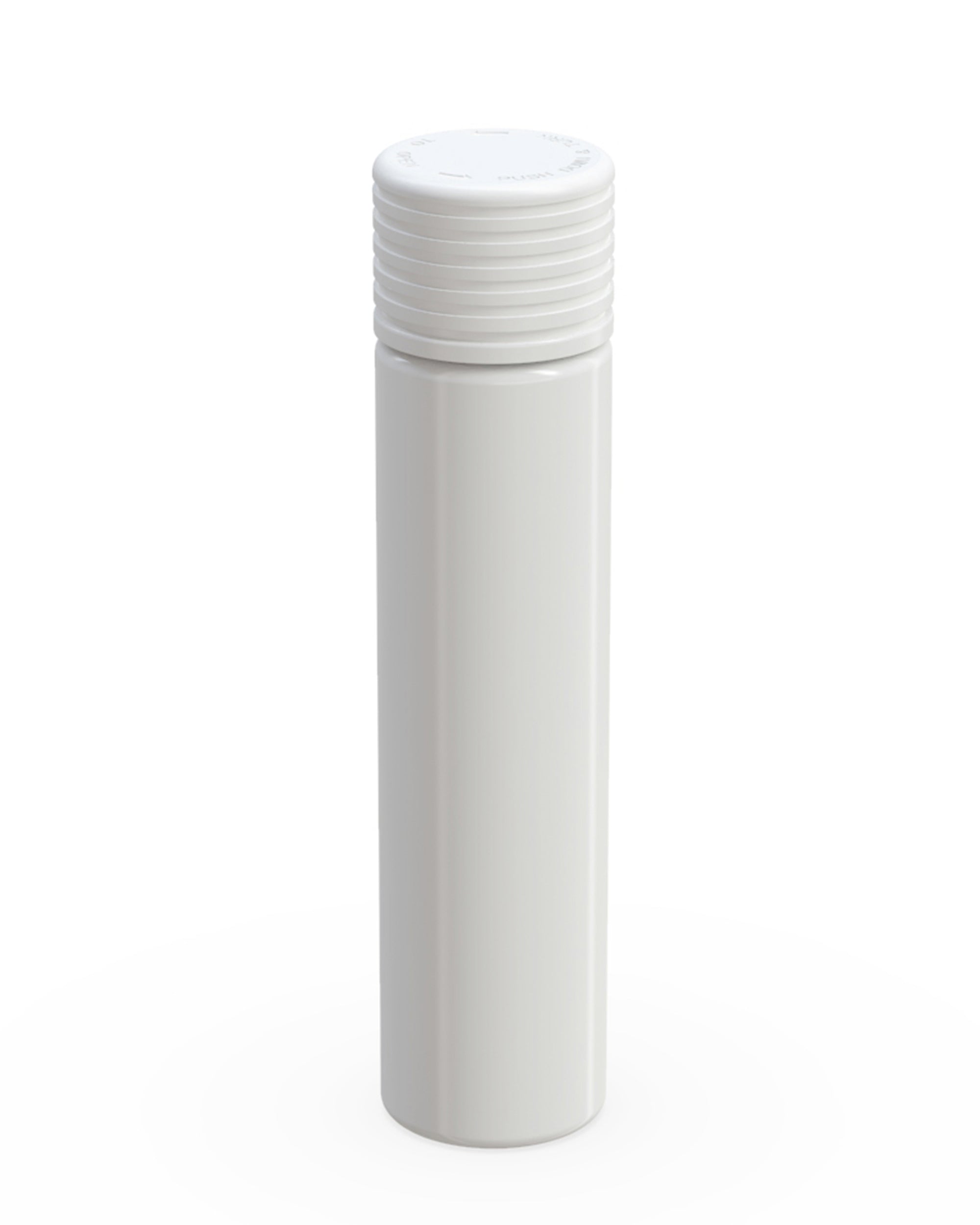 CHUBBY GORILLA | Child Resistant White Plastic Spiral Pre-Roll Tubes w/ White Cap | 25mm - 95mm - 300 Count