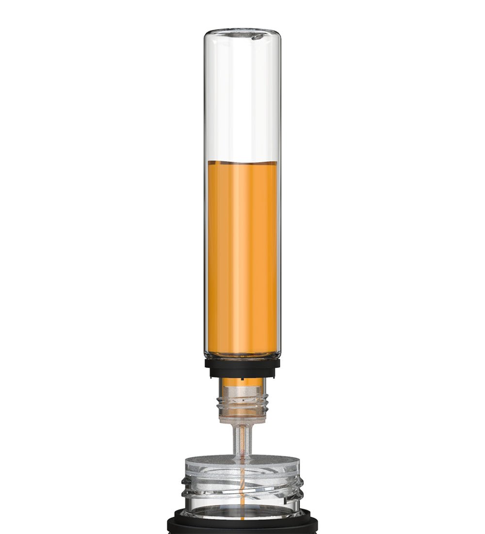 30mL Chubby Gorilla Black Clear Child Resistant PET Unicorn Dropper Bottles w/ Black Reducer 2000/Box - 5