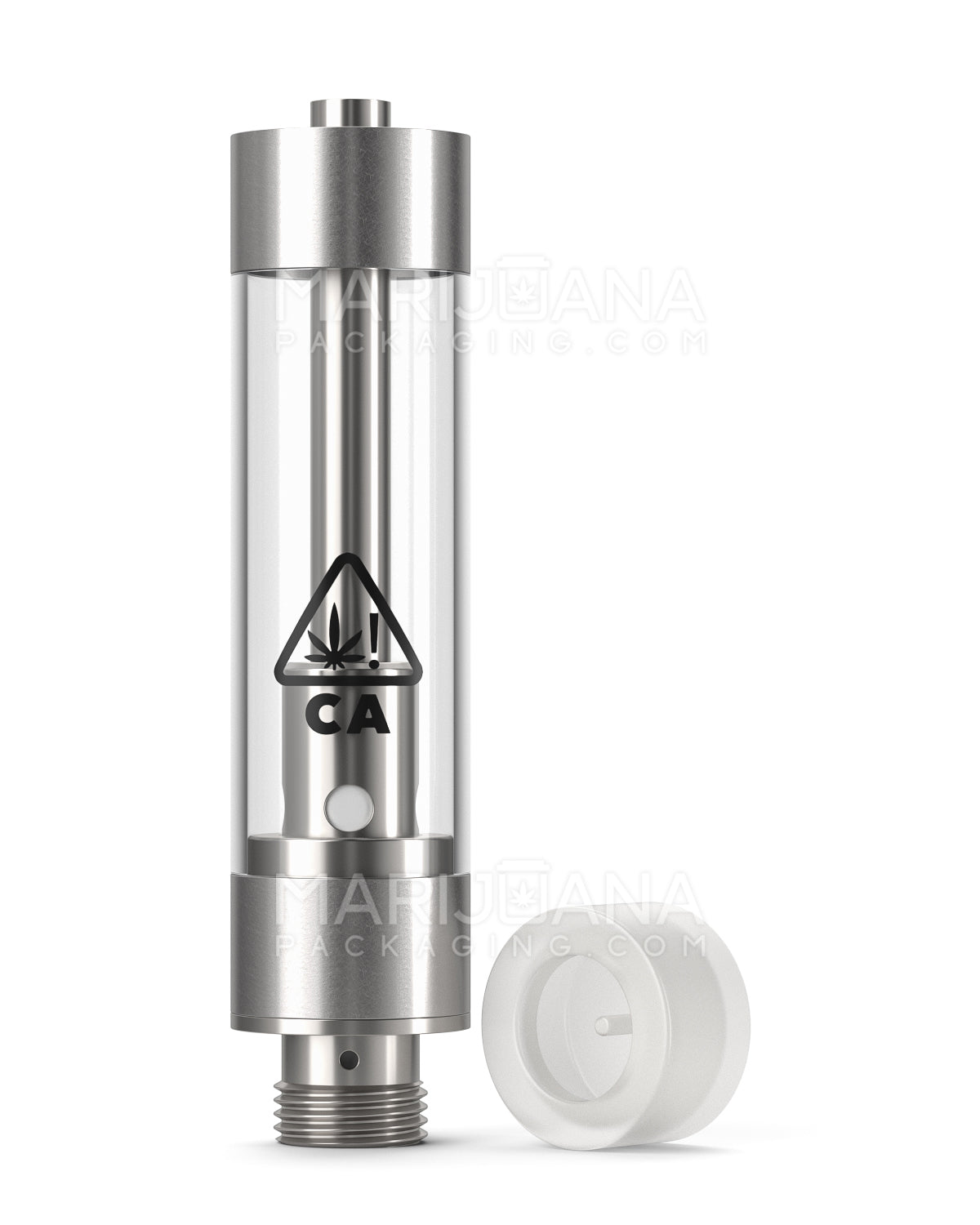 AVD California Universal Symbol | Plastic Vape Cartridge with 2mm Aperture | 1mL - Press On - 1200 Count