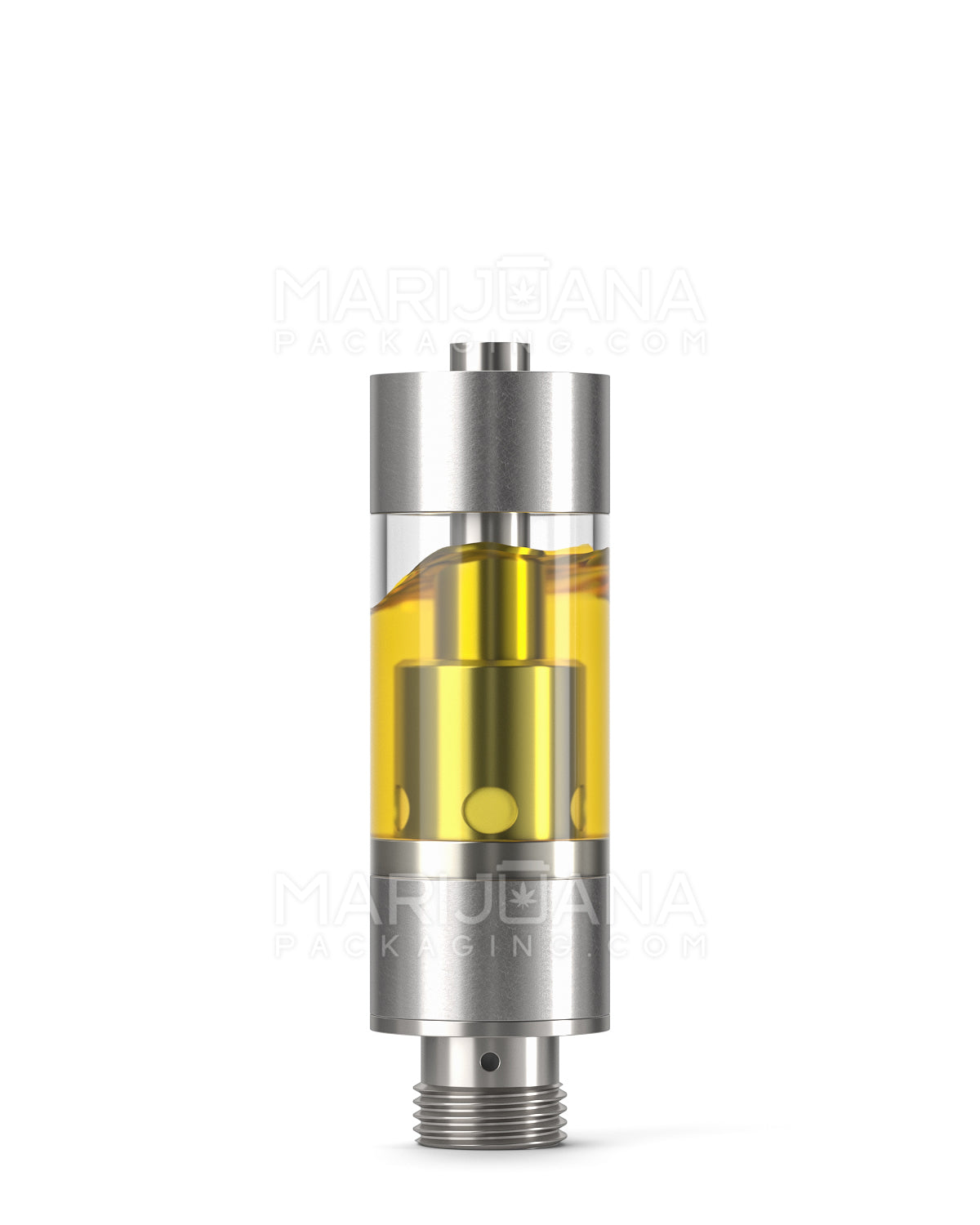 AVD | Plastic Vape Cartridge with 2mm Aperture | 0.5mL - Press On - 1200 Count