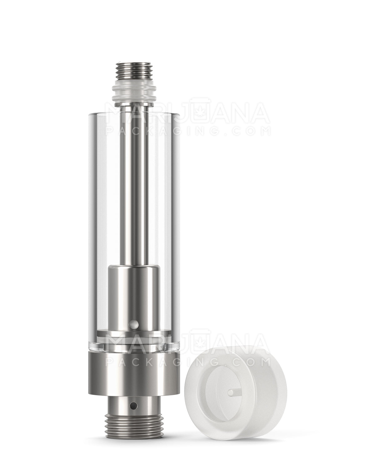 AVD | Glass Vape Cartridge with 1mm Aperture | 1mL - Screw On - 1200 Count