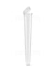 Child Resistant | Pop Top Transparent Conical Pre-Roll Tubes | 109mm - Clear - 1000 Count
