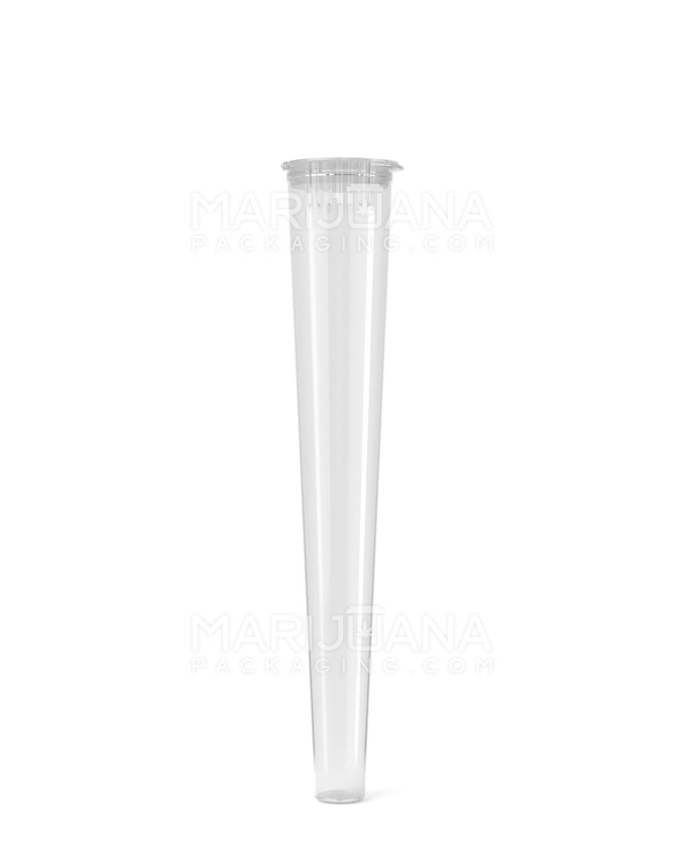 Child Resistant | Pop Top Transparent Conical Pre-Roll Tubes | 109mm - Clear - 1000 Count - 2