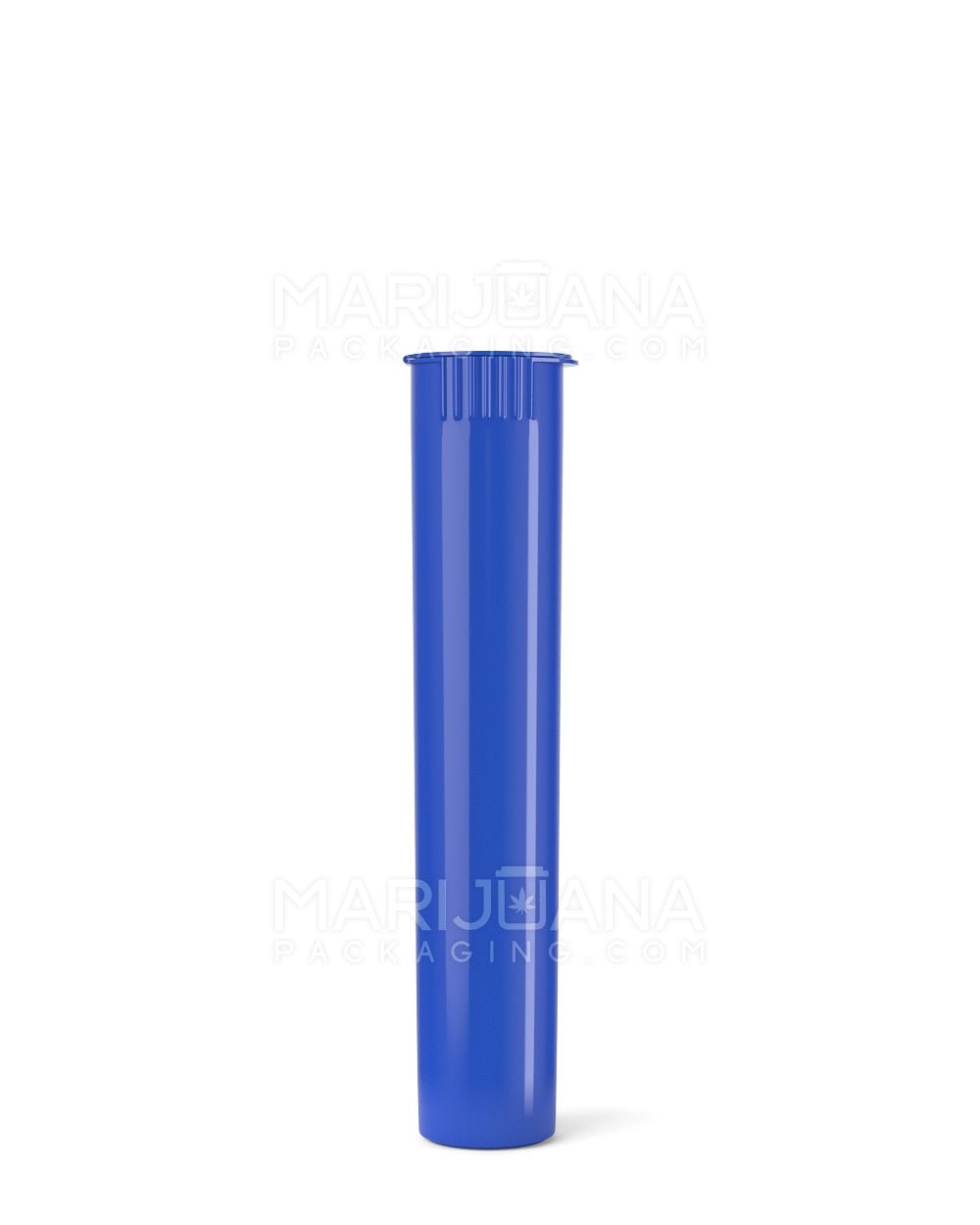 Child Resistant | Pop Top Opaque Plastic Pre-Roll Tubes | 95mm - Blue - 1000 Count - 2