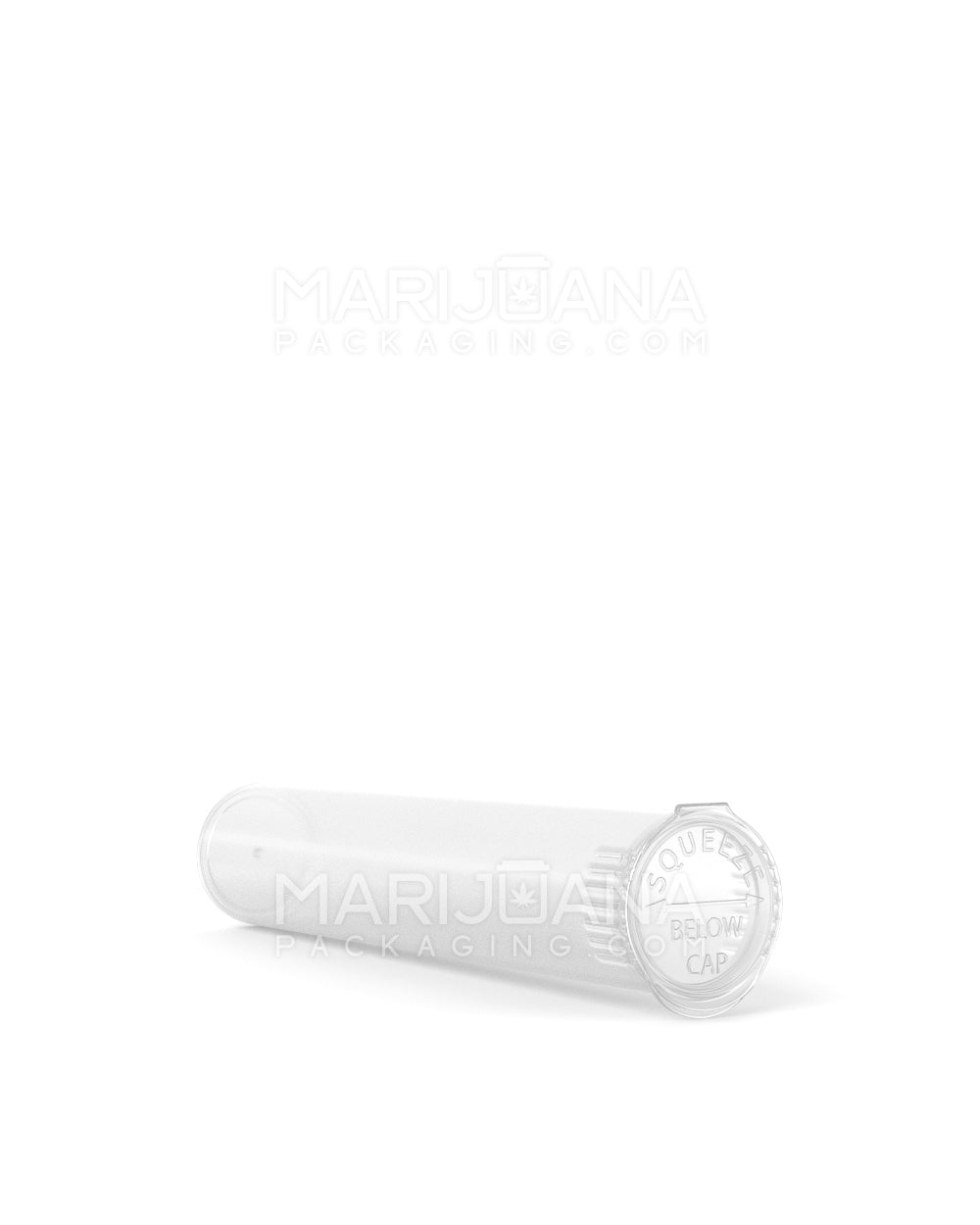 Child Resistant | 100% Biodegradable Pop Top Plastic Pre-Roll Tubes | 98mm - Clear - 1000 Count - 4