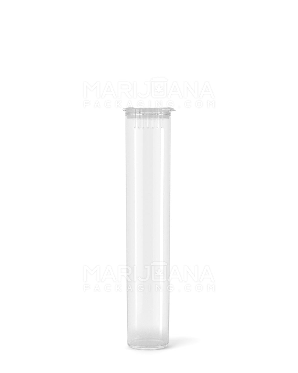 Child Resistant | Pop Top Plastic Pre-Roll Tubes (Closed) | 95mm - Clear - 1000 Count - 1