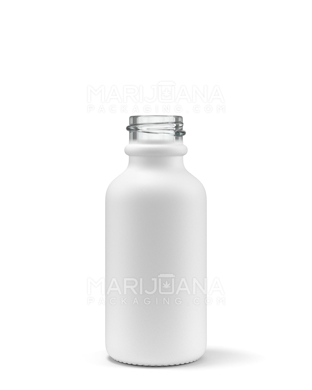 Glass Tincture Bottles | 1oz - Matte White - 360 Count