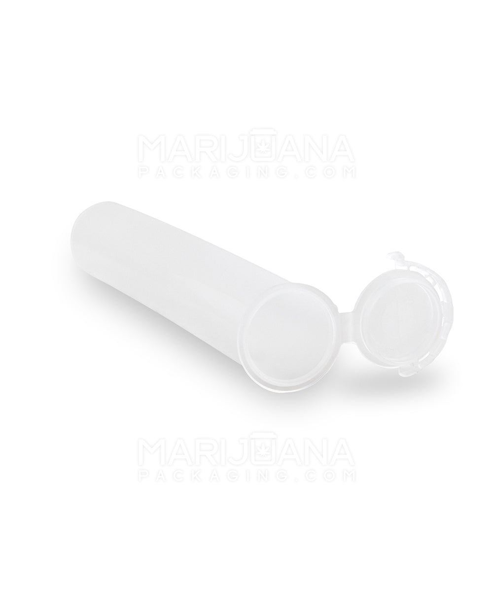 Child Resistant & Tamper Evident | Pop Top Plastic Pre-Roll Tubes | 116mm - Clear - 1000 Count