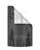 Tamper Evident | Matte Black Vista Mylar Bags (Tear Notch) | 5in x 8.1in - 14g - 1000 Count