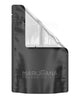 Tamper Evident | Matte Black Vista Mylar Bags (Tear Notch) | 3in x 4.5in - 1g - 1000 Count