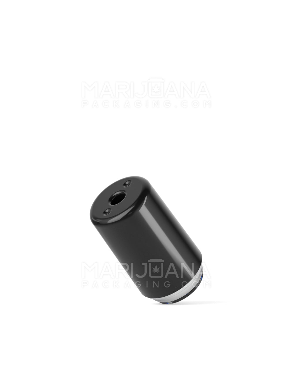 RAE | Round Vape Mouthpiece for Hand Press Plastic Cartridges | Black Plastic - Hand Press - 400 Count - 4