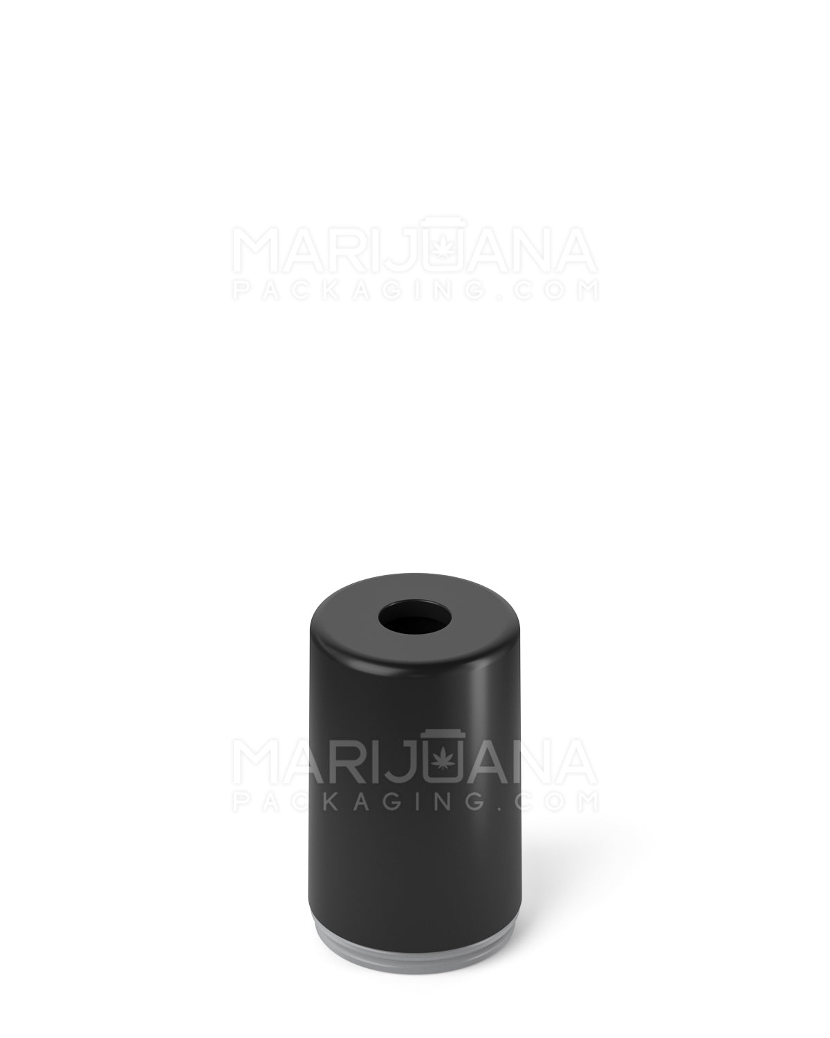 AVD | Barrel Vape Mouthpiece for Glass Cartridges | Black Plastic - Eazy Press - 600 Count