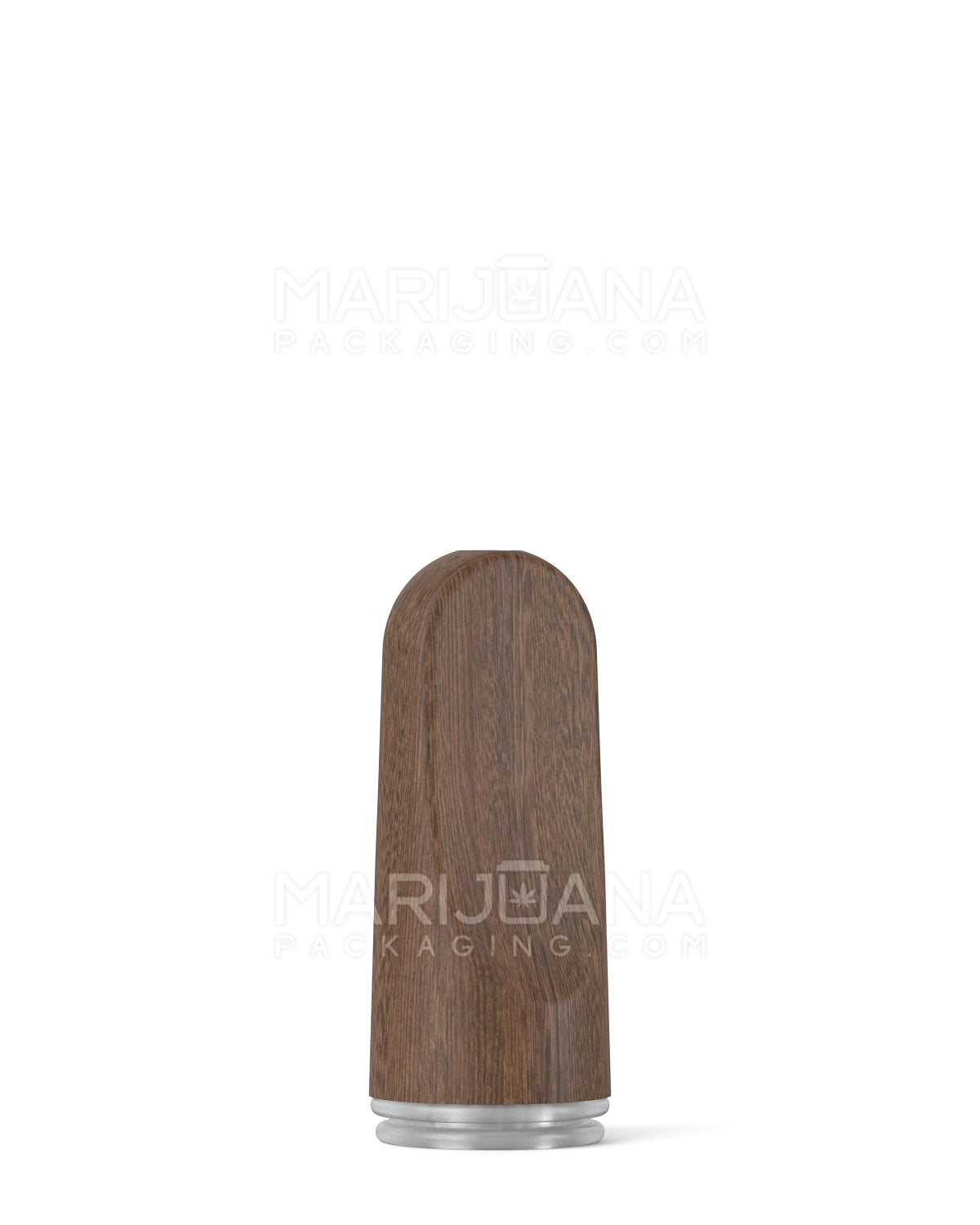 AVD | Flat Vape Mouthpiece for Glass Cartridges | Natural Wood - Screw On - 600 Count