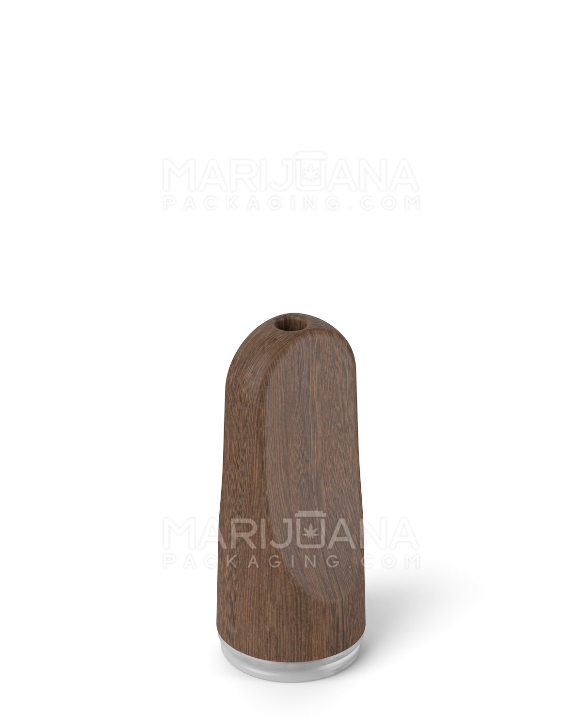 AVD | Flat Vape Mouthpiece for Glass Cartridges | Natural Wood - Screw On - 600 Count