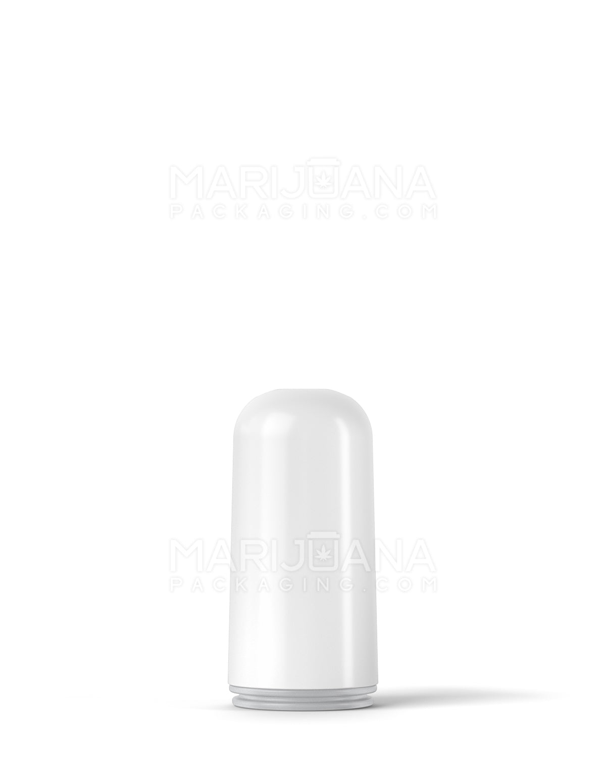 AVD | Bullet Vape Mouthpiece for Glass Cartridges | White Ceramic - Screw On - 600 Count