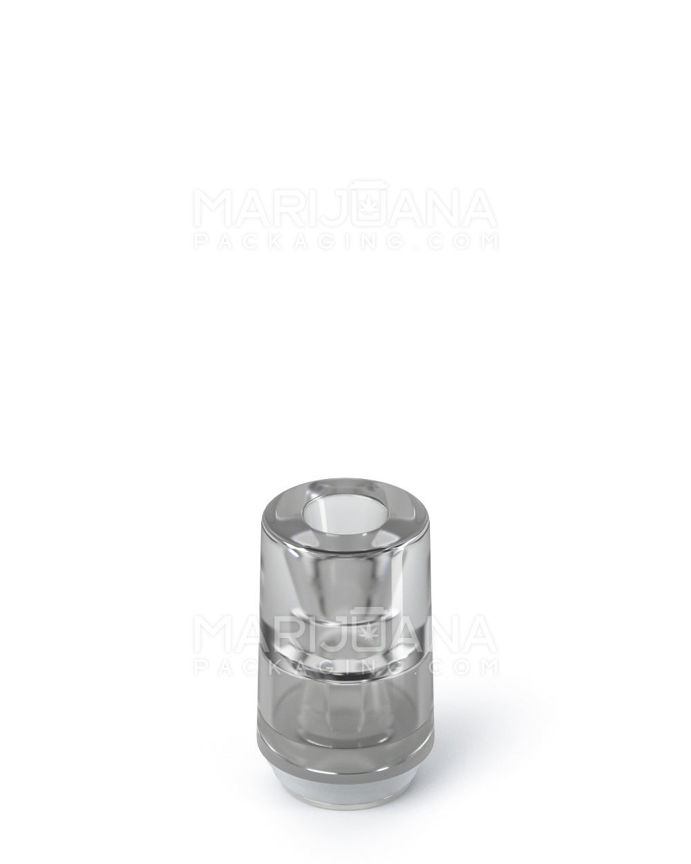 RAE | Round Vape Mouthpiece for Hand Press Plastic Cartridges | Clear Plastic - Hand Press - 400 Count