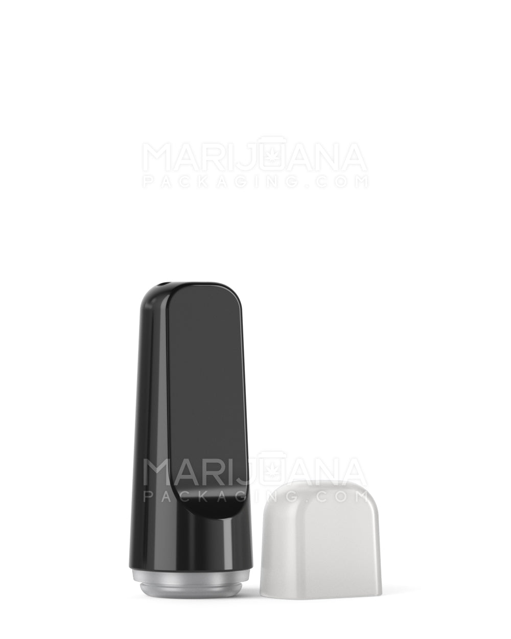 RAE | Flat Vape Mouthpiece for Arbor Press Plastic Cartridges | Black Plastic - Arbor Press - 100 Count