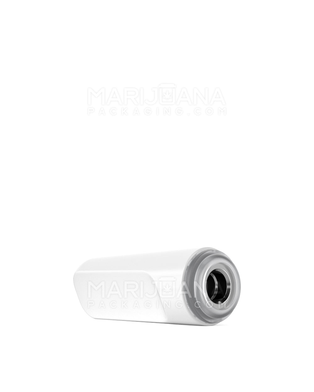 RAE | Flat Vape Mouthpiece for Arbor Press Plastic Cartridges | White Plastic - Arbor Press - 100 Count