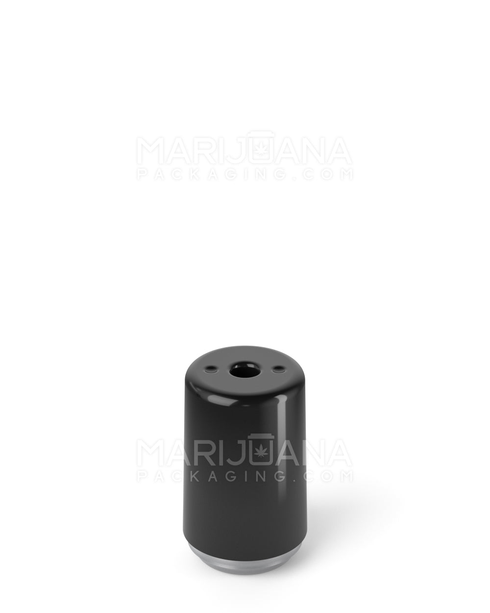 RAE | Round Vape Mouthpiece for Arbor Press Plastic Cartridges | Black Plastic - Arbor Press - 100 Count
