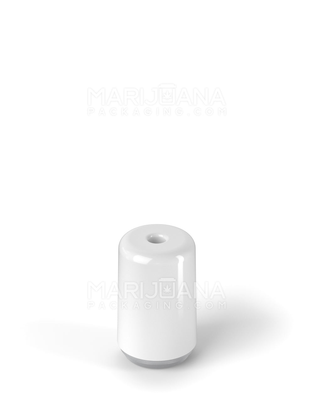 RAE | Round Vape Mouthpiece for Arbor Press Ceramic Cartridges | White Ceramic - Arbor Press - 100 Count