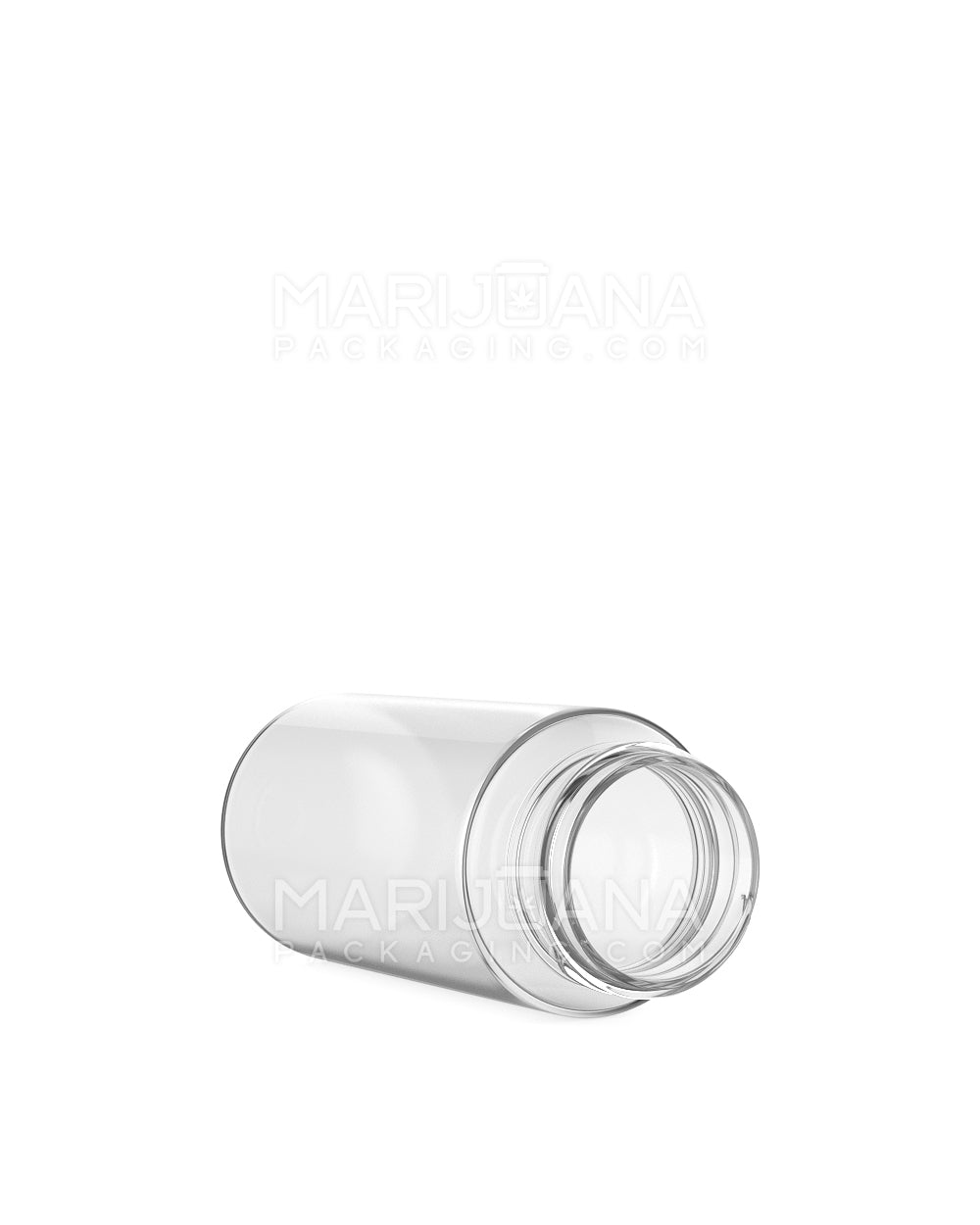 Wide Mouth Straight Sided Clear Plastic Jars for Pre-Rolls | 28mm - 2oz - 250 Count