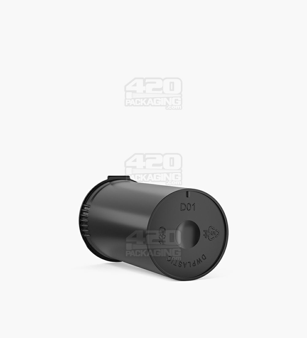 Child Resistant & Sustainable | 100% Biodegradable Opaque Black Pop Top Bottles | 13dr - 2g - 315 Count