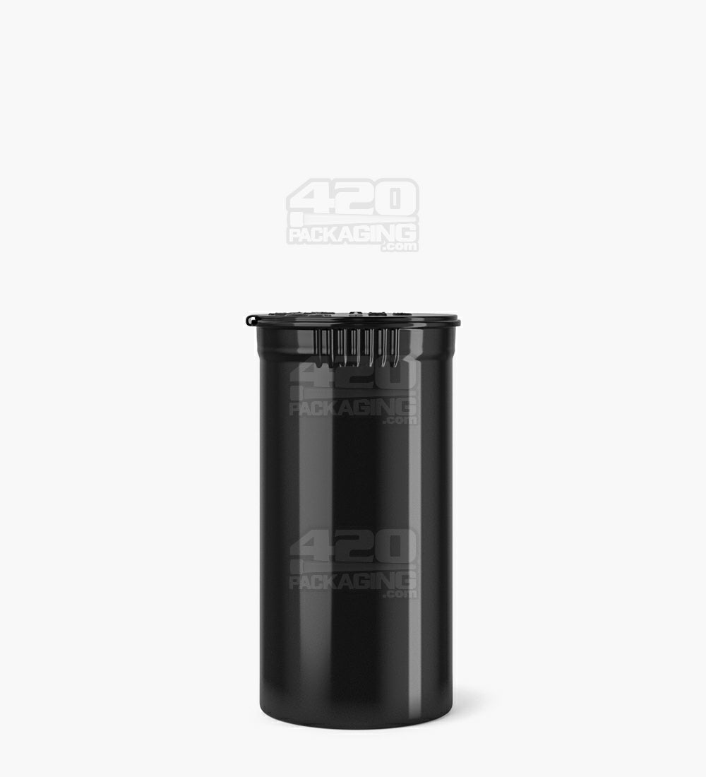 Child Resistant | Opaque Black Pop Top Bottles | 13dr - 2g - 315 Count