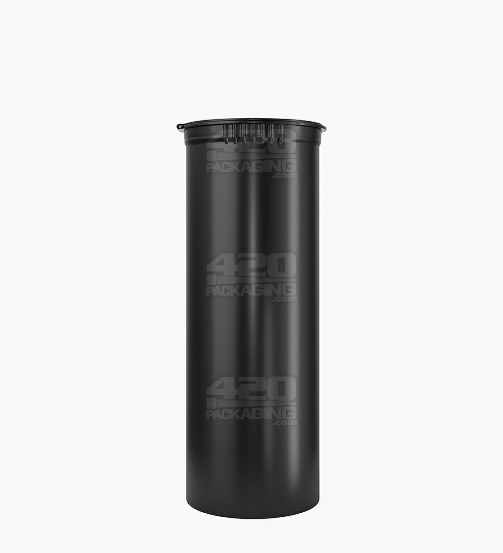 Child Resistant & Sustainable | 100% Biodegradable Opaque Black Pop Top Bottles | 60dr - 14g - 75 Count