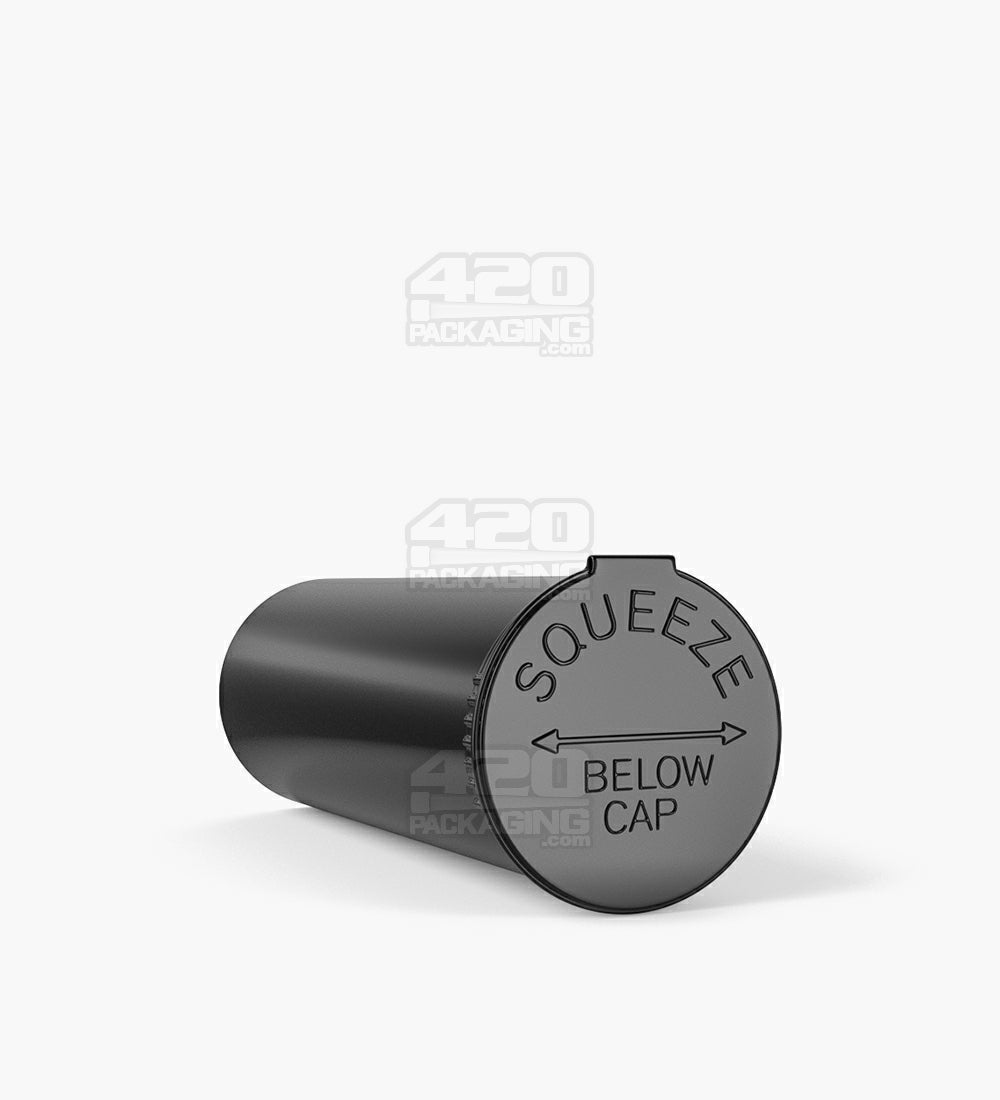 Child Resistant | Opaque Black Pop Top Bottles | 60dr - 14g - 75 Count
