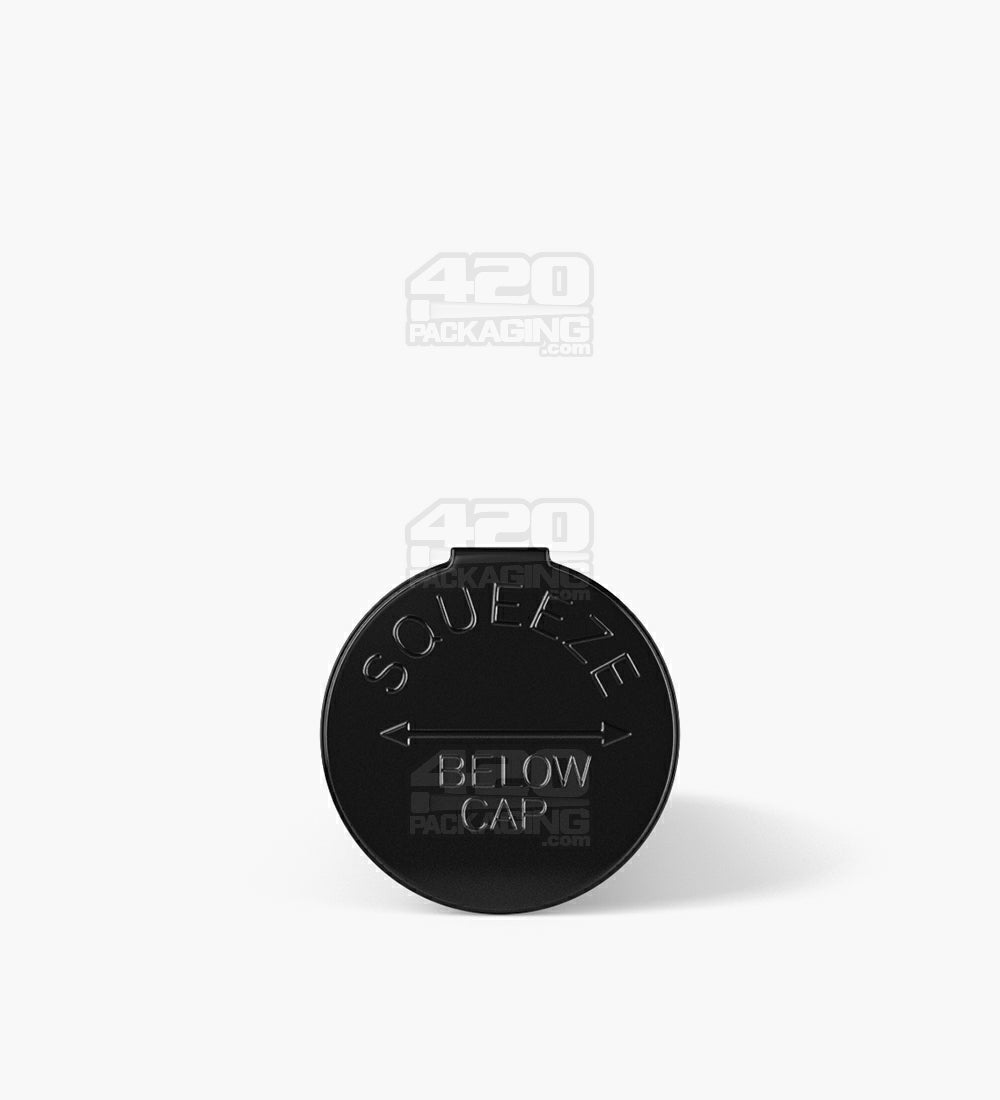 Child Resistant | Opaque Black Pop Top Bottles | 60dr - 14g - 75 Count