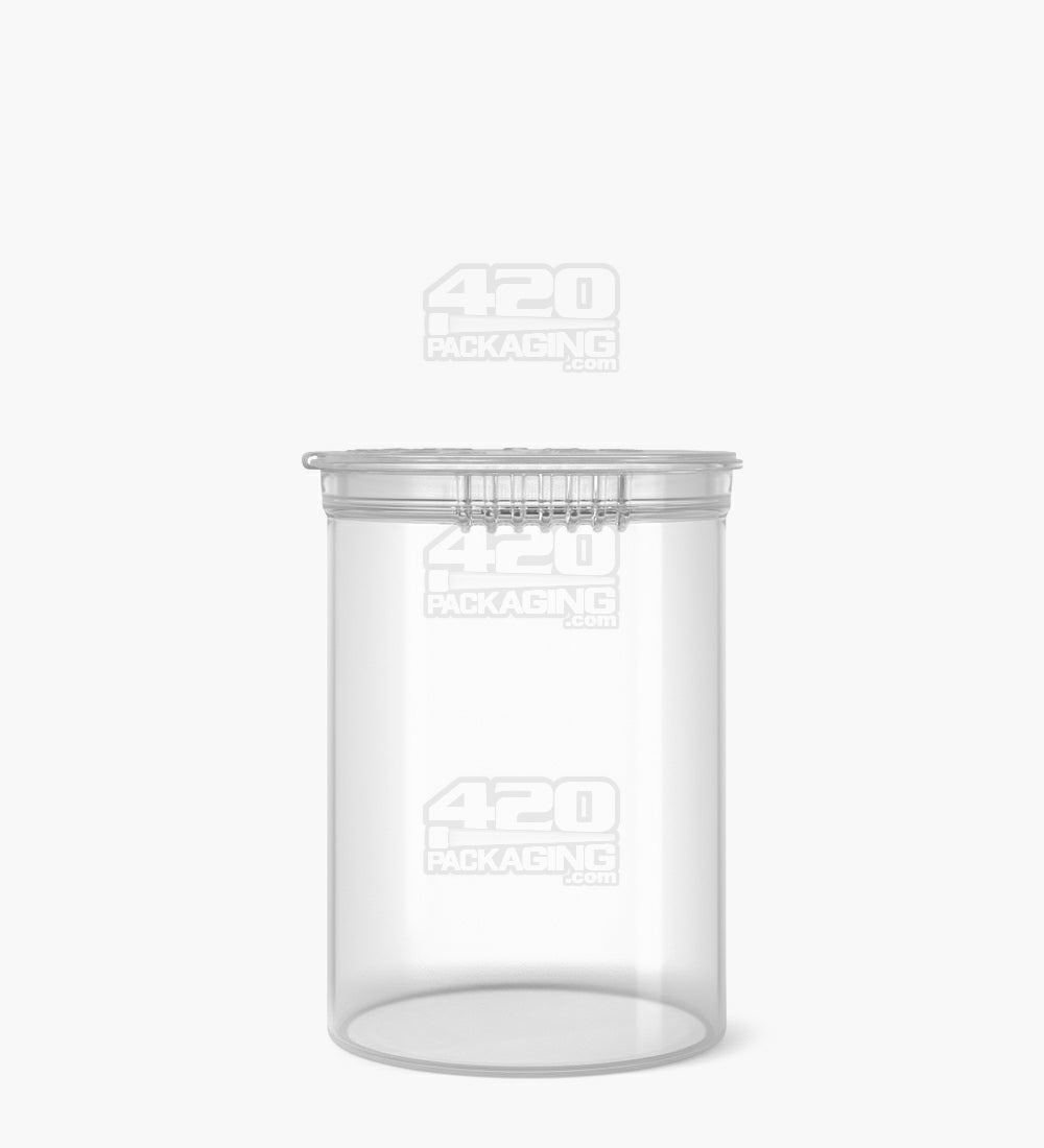 Child Resistant | Clear Pop Top PCR Bottles | 30dr - 7g - 150 Count