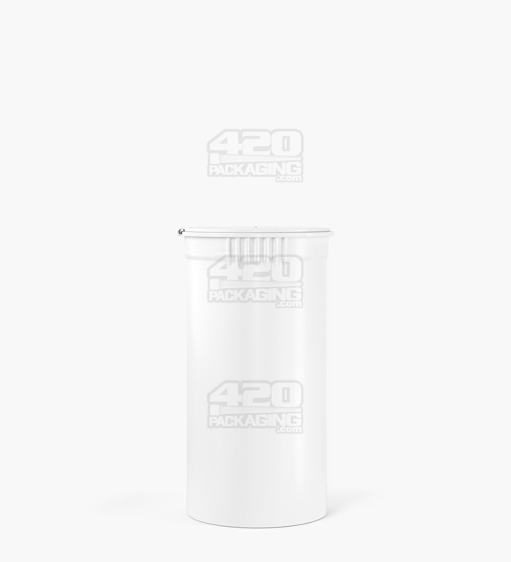 Child Resistant & Sustainable | 100% Biodegradable Opaque White Pop Top Bottles | 13dr - 2g - 315 Count