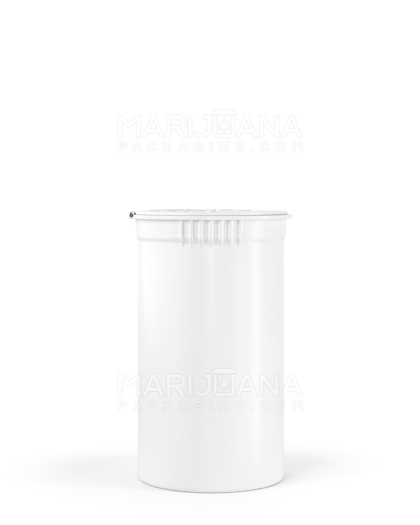Child Resistant & Sustainable | 100% Biodegradable Opaque White Pop Top Bottles | 19dr - 3.5g - 225 Count - 2