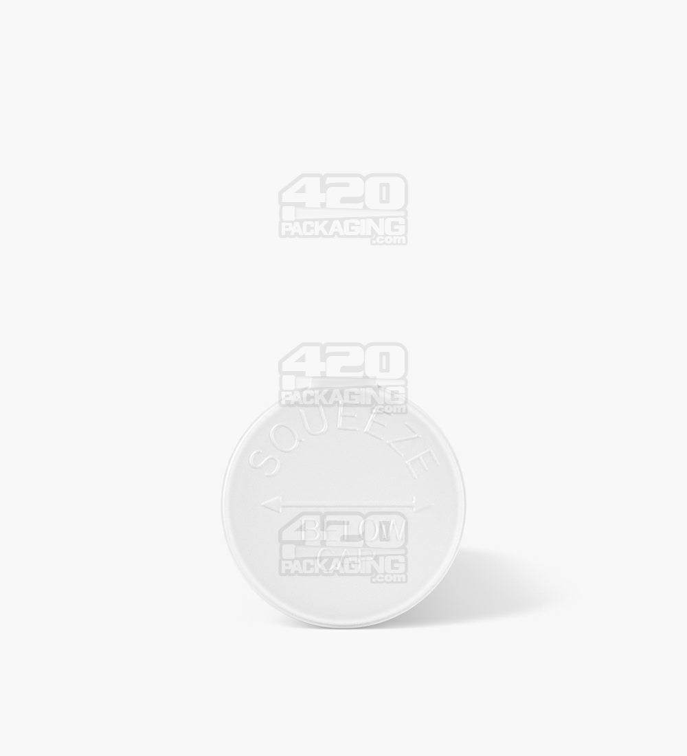 Child Resistant | Opaque White Pop Top Bottles | 60dr - 14g - 75 Count