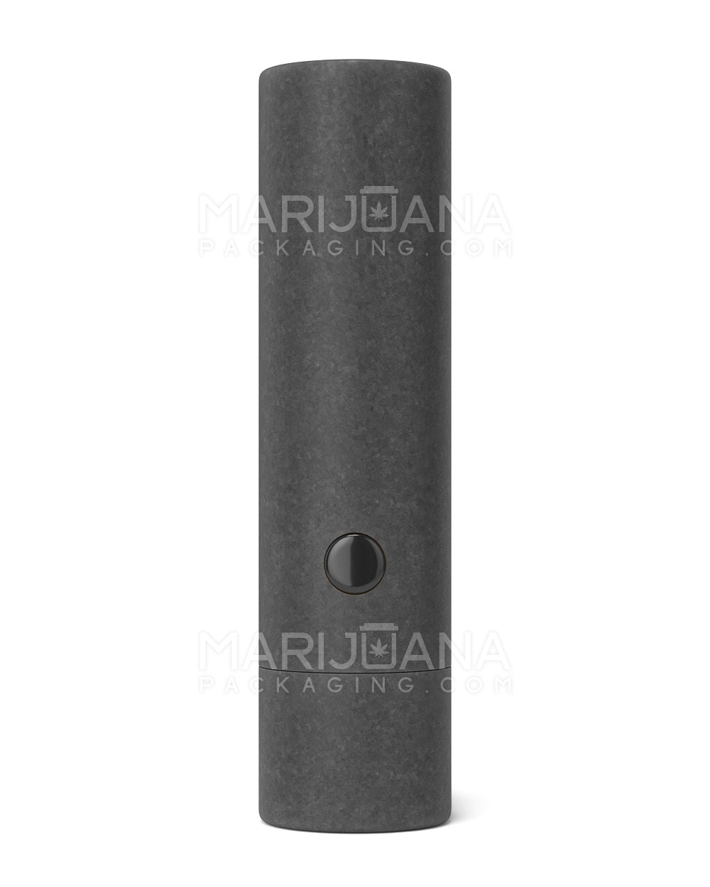 Child Resistant & Sustainable 100% Recyclable Cardboard Vape Cartridge Tube w/ Press Button | 95mm - Black | Sample