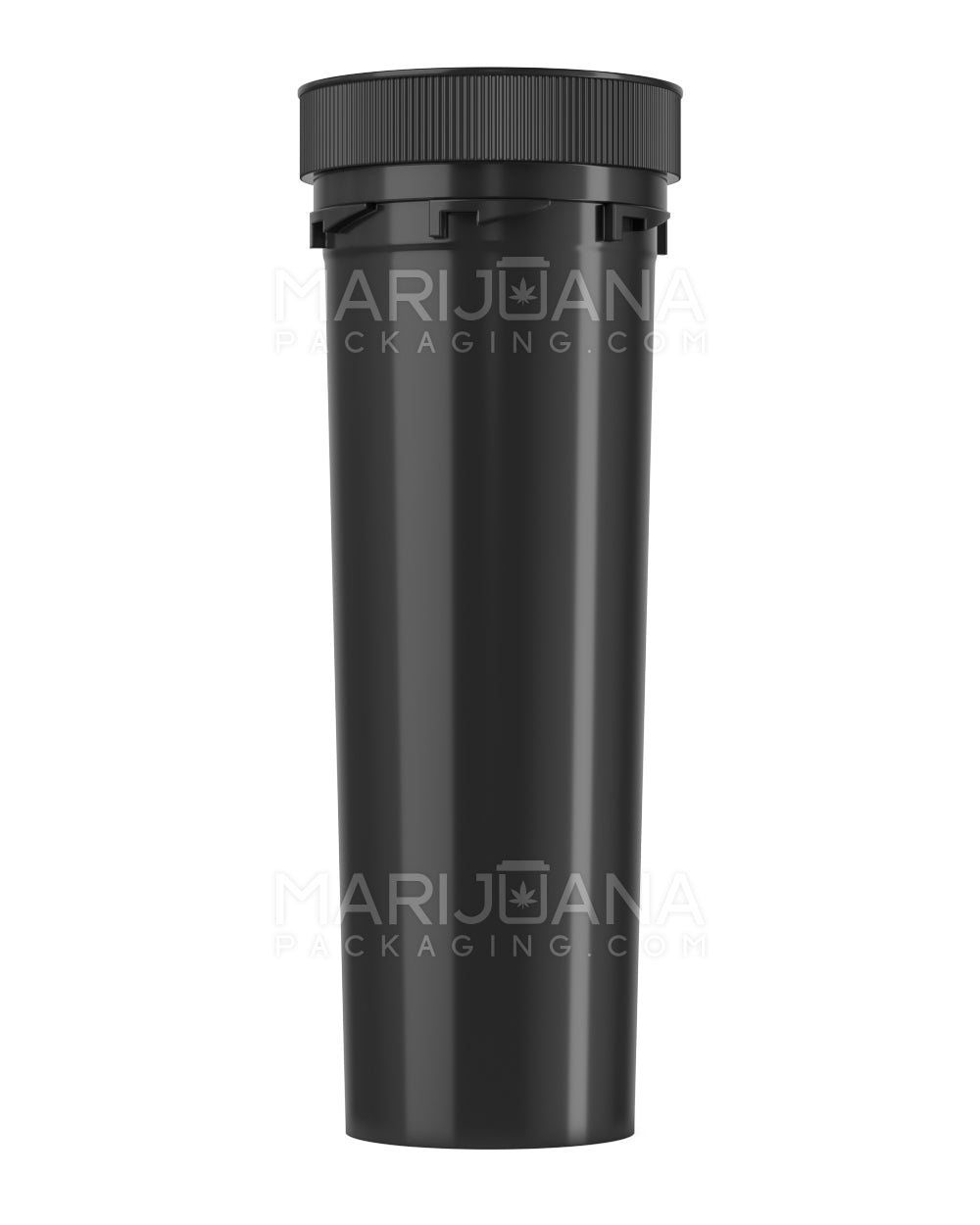 Black plastic tube showing the cap side view.