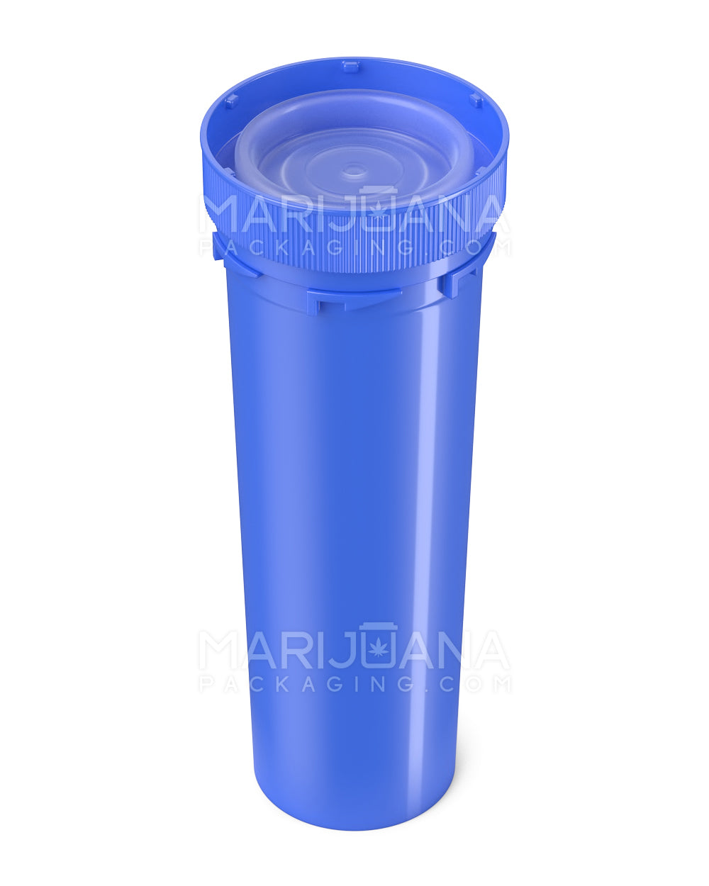 Child Resistant | Opaque Blue Reversible Cap Vials | 60dr - 14g - 100 Count
