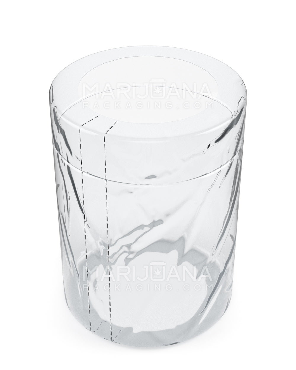 Tamper Evident | Heat Seal PVC Full Body Shrink Bands for Jars | 18oz - Clear Plastic - 1000 Count - 1